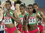 Tirunesh Dibaba leads the Ethiopian charge in the 10,000m - Source IAAF TV